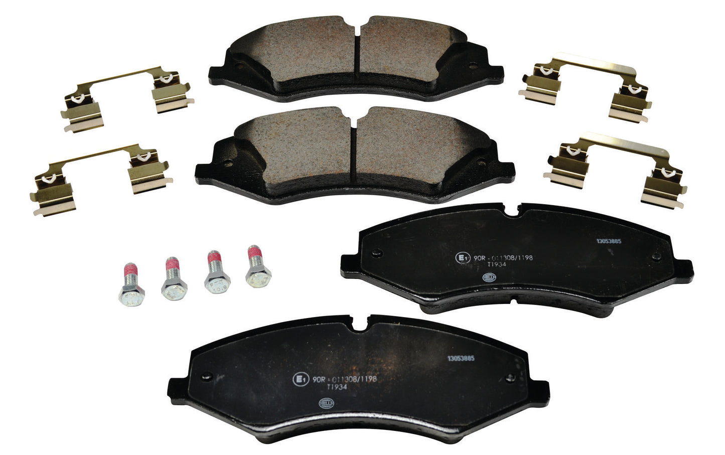HELLA Brake pad set - T1934 - for e.g. LAND ROVER 8DB355015-081