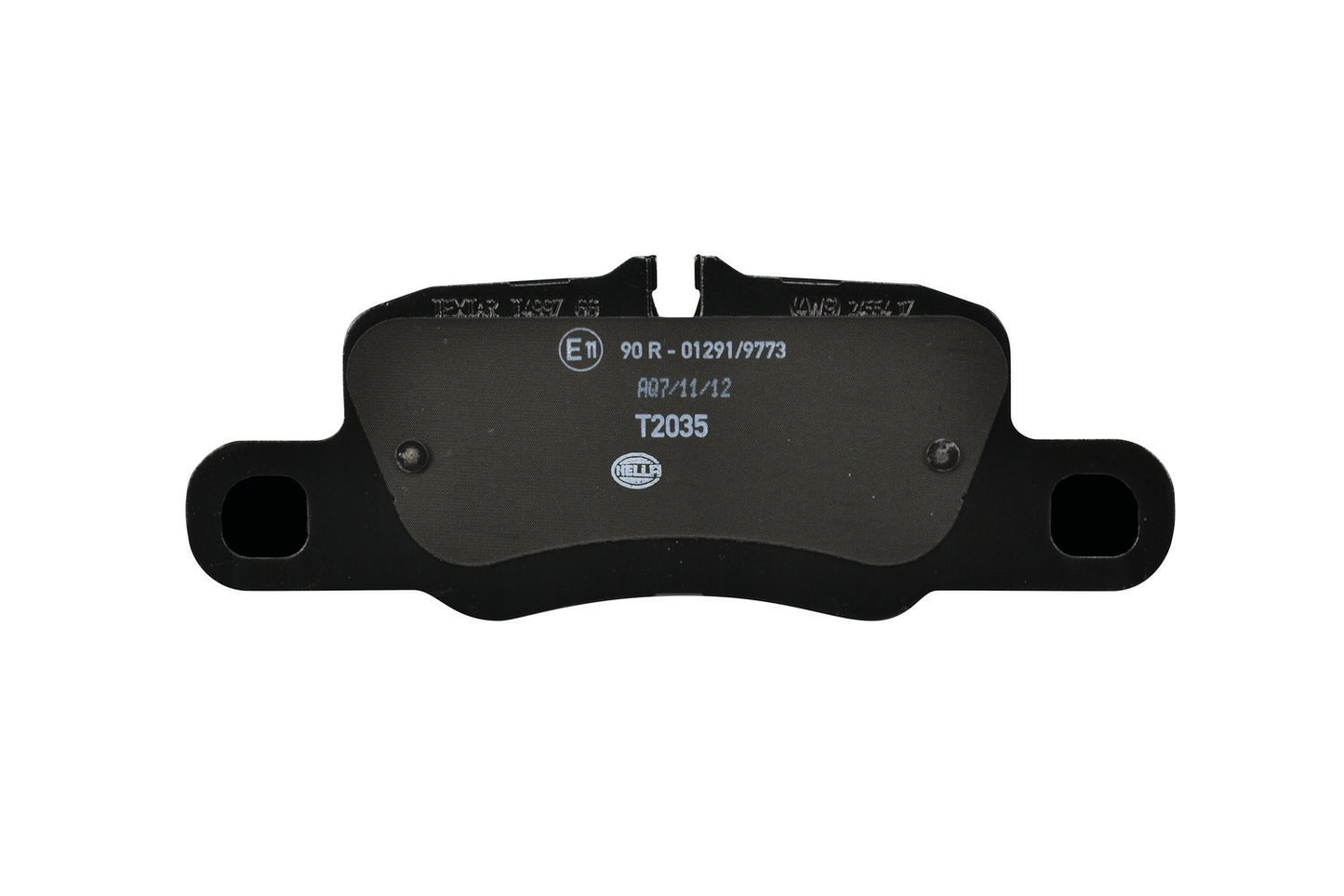 HELLA Brake pad set - T2035 - for e.g. PORSCHE 8DB355015-651