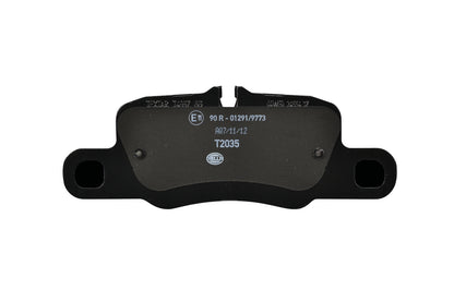 HELLA Brake pad set - T2035 - for e.g. PORSCHE 8DB355015-651