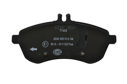 HELLA Brake pad set - T1622 - for e.g. MERCEDES-BENZ 8DB355012-581
