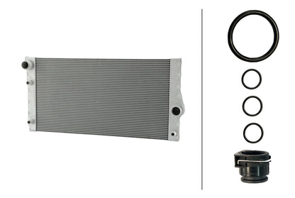 Hella Engine Coolant Radiator 8MK366301-821