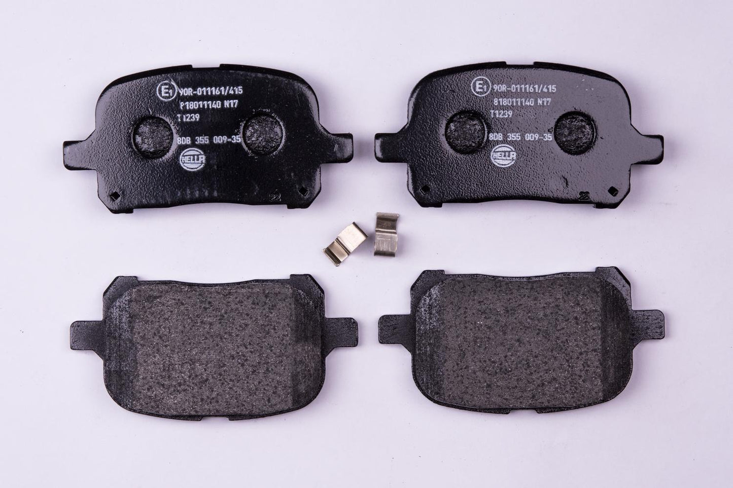 HELLA Brake pad set - T1239 - for e.g. LEXUS / TOYOTA 8DB355009-351