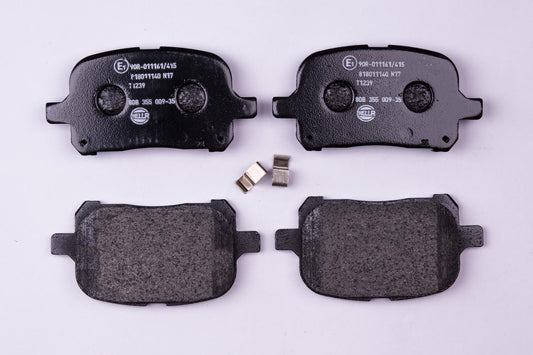 HELLA Brake pad set - T1239 - for e.g. LEXUS / TOYOTA 8DB355009-351