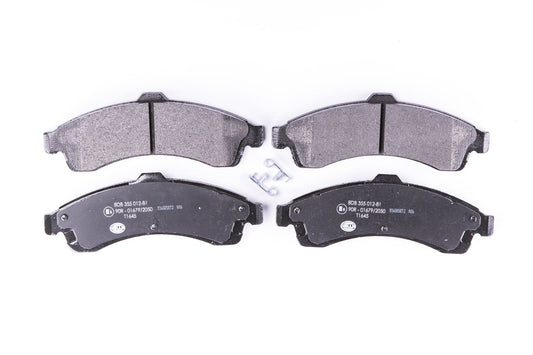 HELLA Brake pad set - T1645 - for e.g. BUICK / CHEVROLET / GMC / ISUZU / SAAB 8DB355012-811