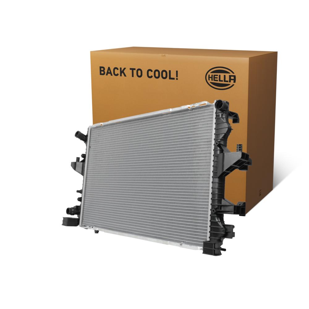 Hella Engine Coolant Radiator 8MK366301-361