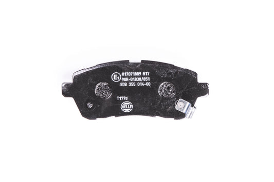HELLA Brake pad set - T1778 - for e.g. DAIHATSU / MARUTI / MAZDA / PROTON 8DB355014-001