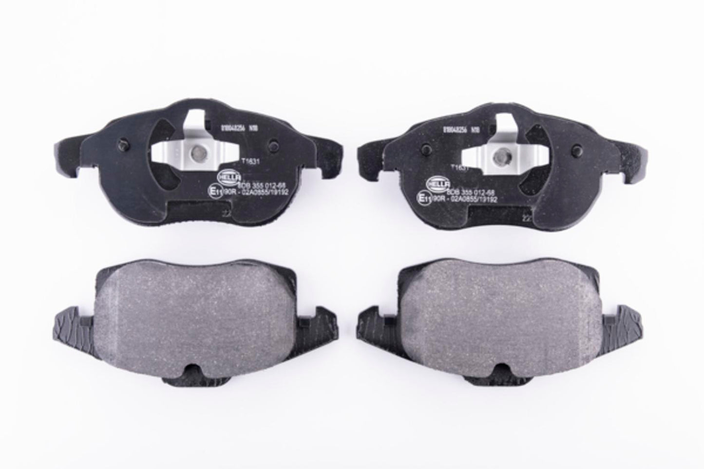 HELLA Brake pad set - T1631 - for e.g. CHEVROLET / OPEL / SAAB / VAUXHALL 8DB355012-681