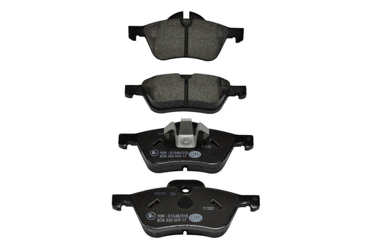 HELLA Brake pad set - T1220 - for e.g. MINI 8DB355009-171