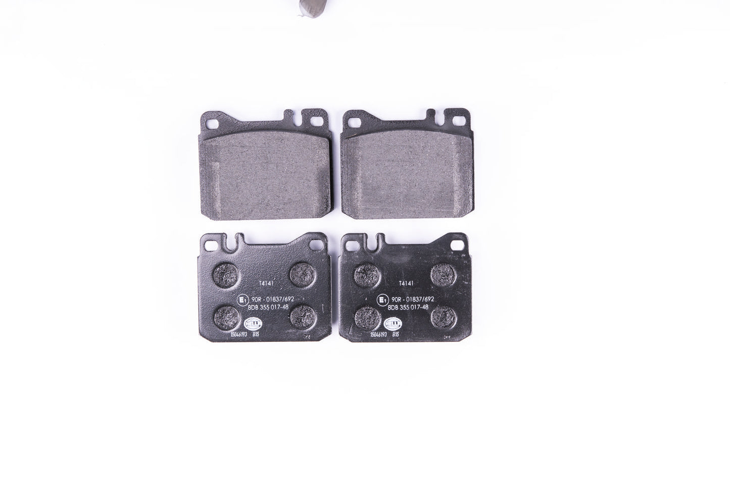 HELLA Brake pad set - T4141 - for e.g. VOLKSWAGEN 8DB355017-481