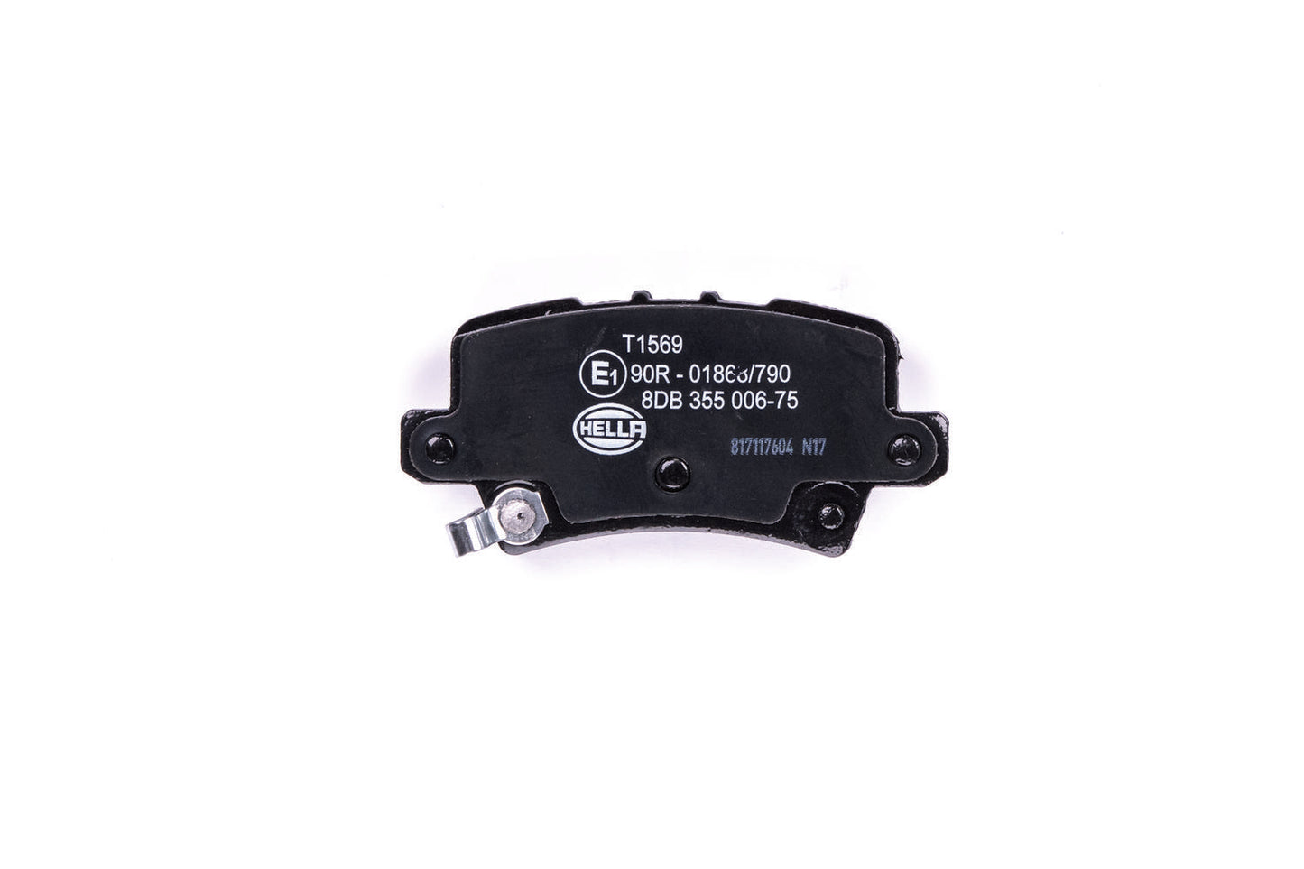 HELLA Brake pad set - T1569 - for e.g. HONDA 8DB355006-751
