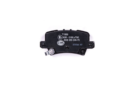 HELLA Brake pad set - T1569 - for e.g. HONDA 8DB355006-751
