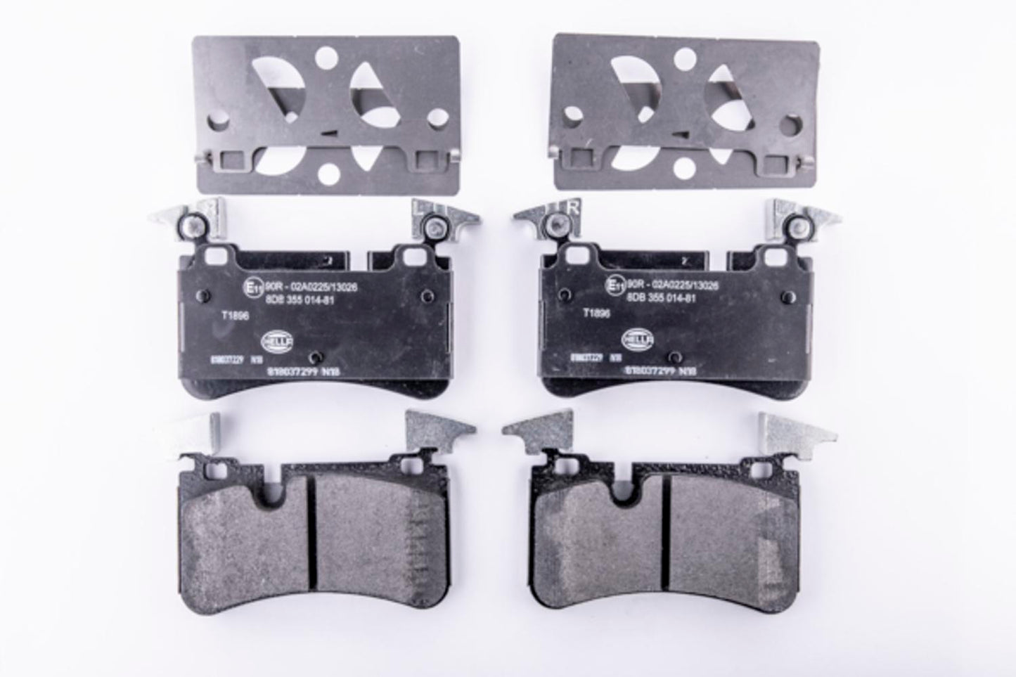 HELLA Brake pad set - T1896 - for e.g. MERCEDES-BENZ 8DB355014-811