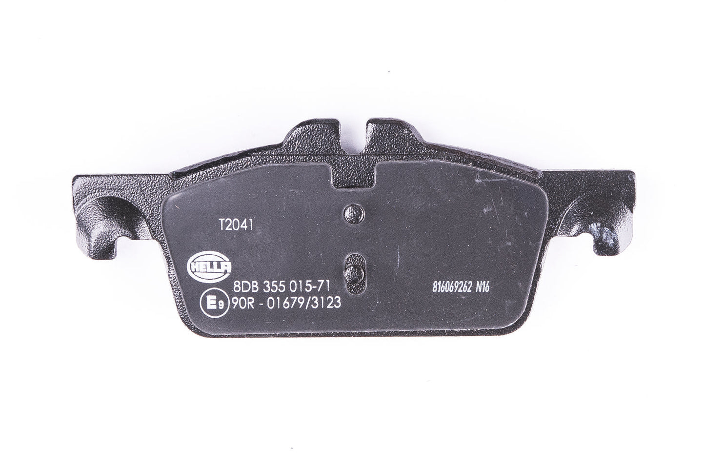 HELLA Brake pad set - T2041 - for e.g. PEUGEOT 8DB355015-711