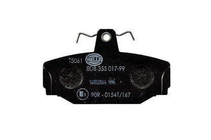 HELLA Brake pad set - T5061 - for e.g. VOLVO 8DB355017-991