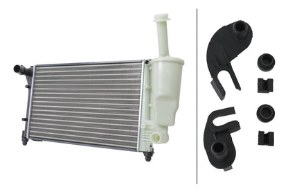 Hella Engine Coolant Radiator 8MK366301-171