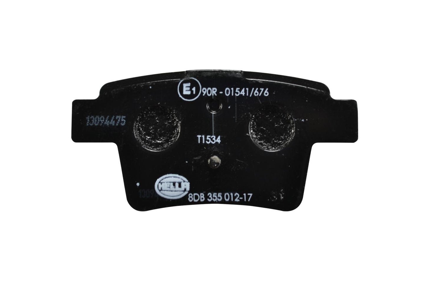 HELLA Brake pad set - T1534 - for e.g. BYD / FORD / JAGUAR / MERCURY 8DB355012-171
