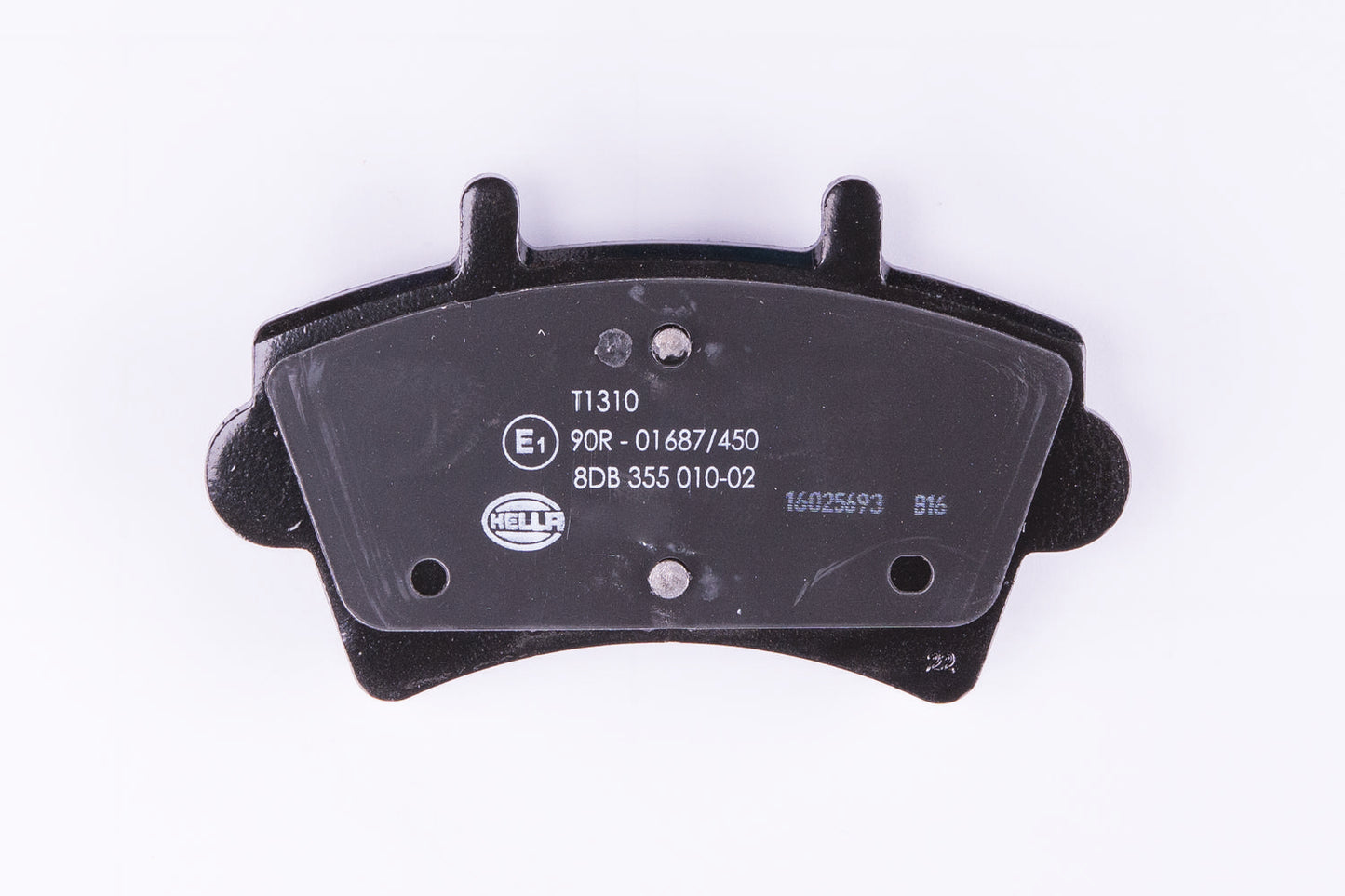 HELLA Brake pad set - T1310 - for e.g. NISSAN / OPEL / RENAULT / VAUXHALL 8DB355010-021