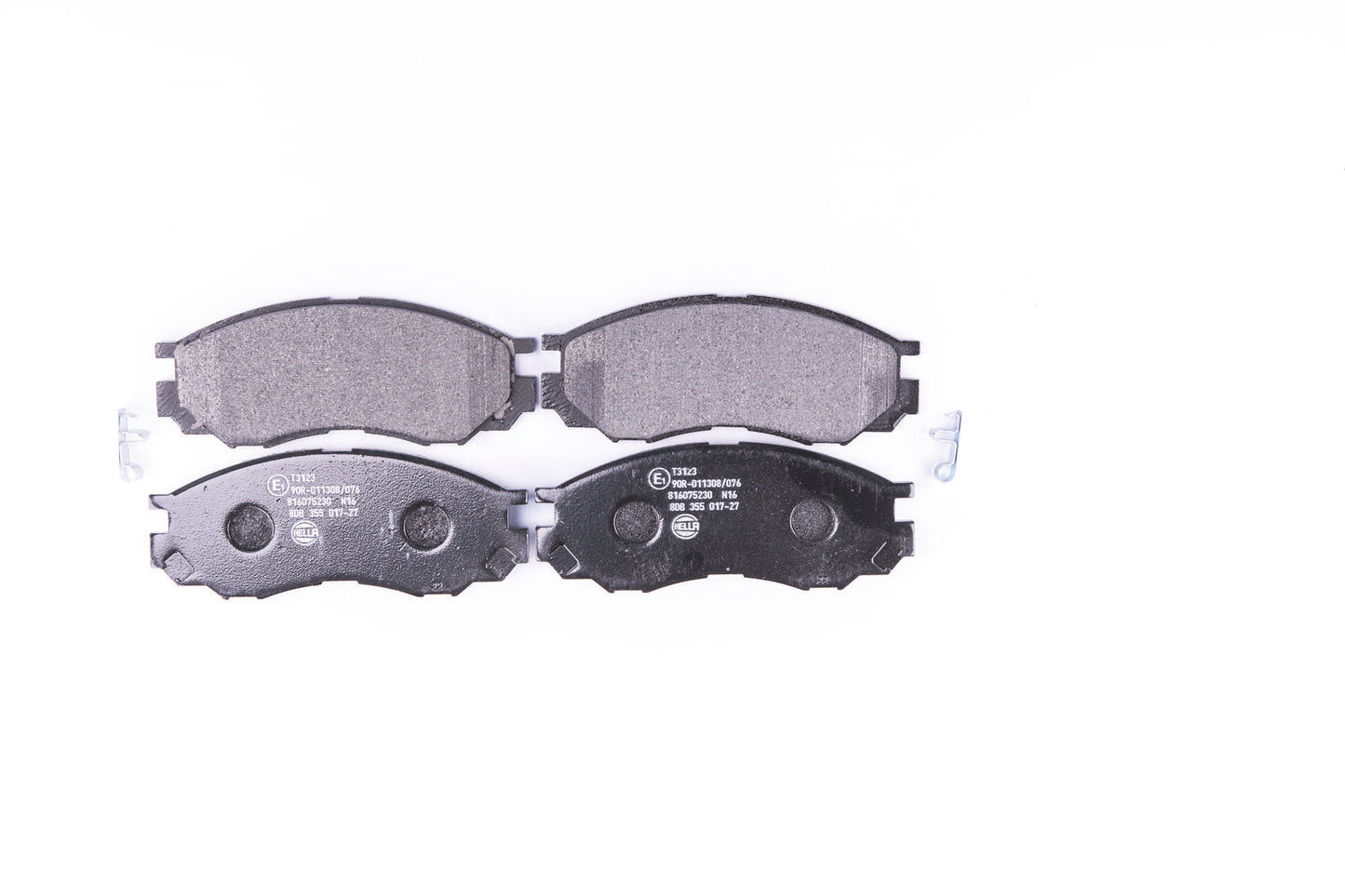 HELLA Brake pad set - T3123 - for e.g. MITSUBISHI 8DB355017-271
