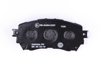 HELLA Brake pad set - T2284 - for e.g. MAZDA 8DB355020-901