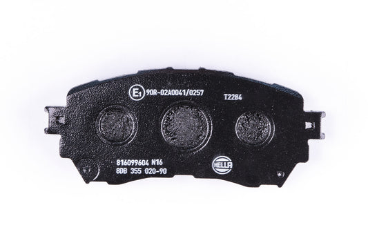 HELLA Brake pad set - T2284 - for e.g. MAZDA 8DB355020-901