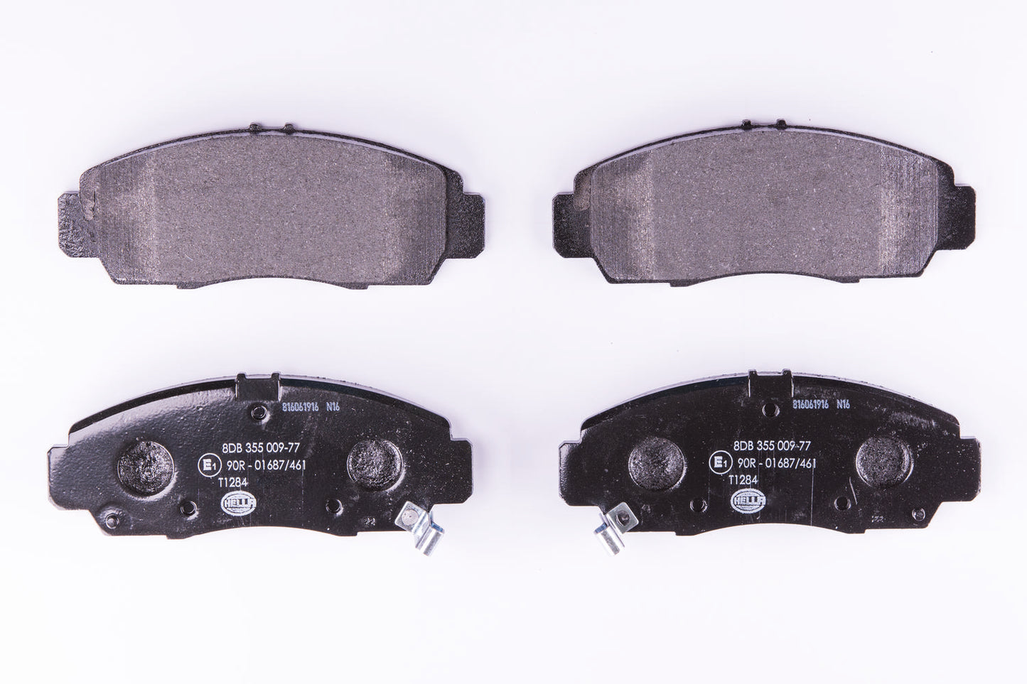 HELLA Brake pad set - T1284 - for e.g. ACURA / BYD / GMC / HONDA 8DB355009-771