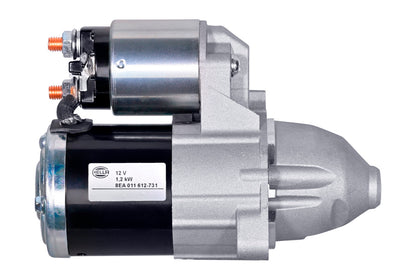 HELLA Starter - 12V - 1.2kW - for e.g. JEEP PATRIOT (MK74) 2.0 8EA011612-731