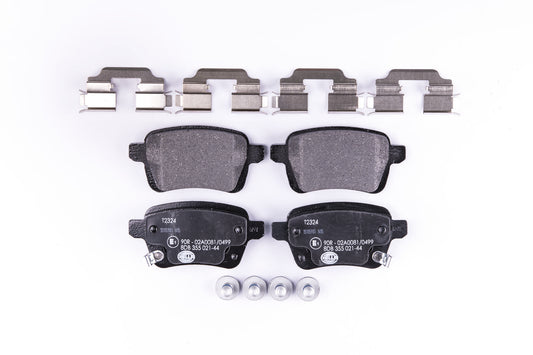 HELLA Brake pad set - T2324 - for e.g. FIAT 8DB355021-441