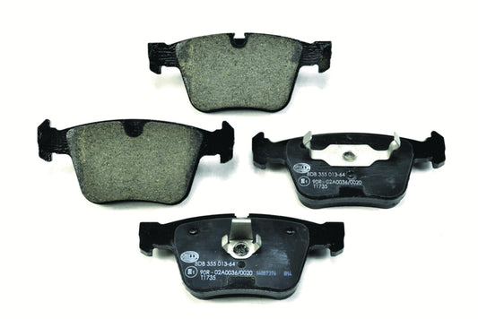HELLA Brake pad set - T1735 - for e.g. MERCEDES-BENZ 8DB355013-641