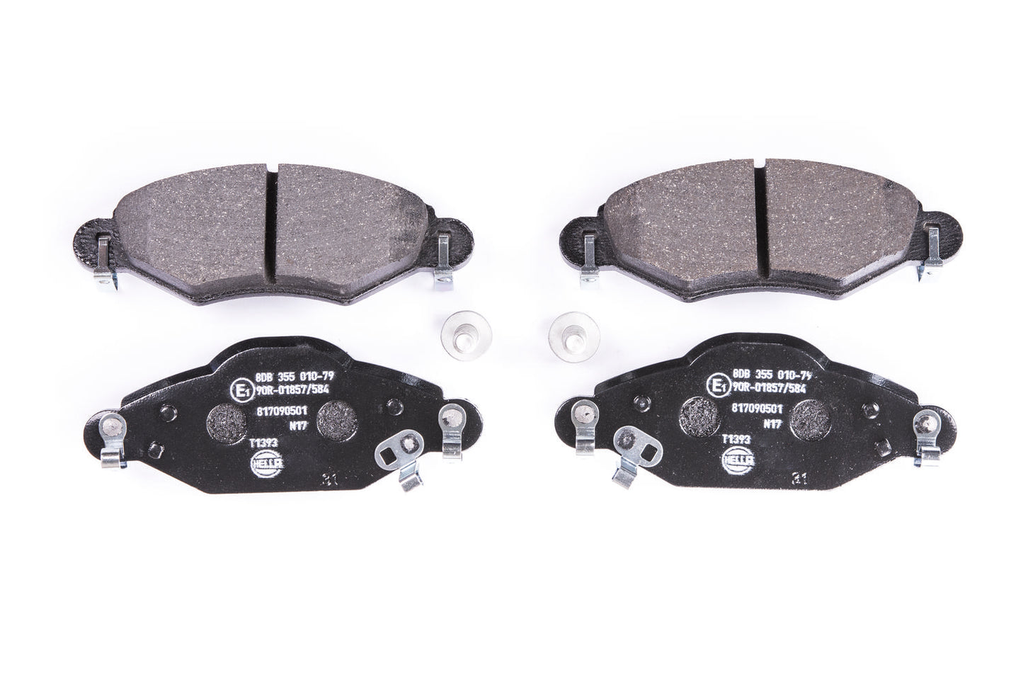 HELLA Brake pad set - T1393 - for e.g. TOYOTA 8DB355010-791
