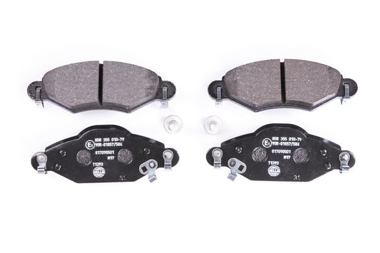 HELLA Brake pad set - T1393 - for e.g. TOYOTA 8DB355010-791