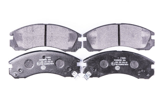 HELLA Brake pad set - T3025 - for e.g. CITROEN / DODGE / MITSUBISHI 8DB355016-531