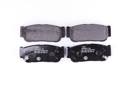 HELLA Brake pad set - T1363 - for e.g. KIA / SSANGYONG 8DB355020-221
