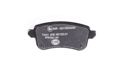 HELLA Brake pad set - T2441 - for e.g. RENAULT 8DB355023-211
