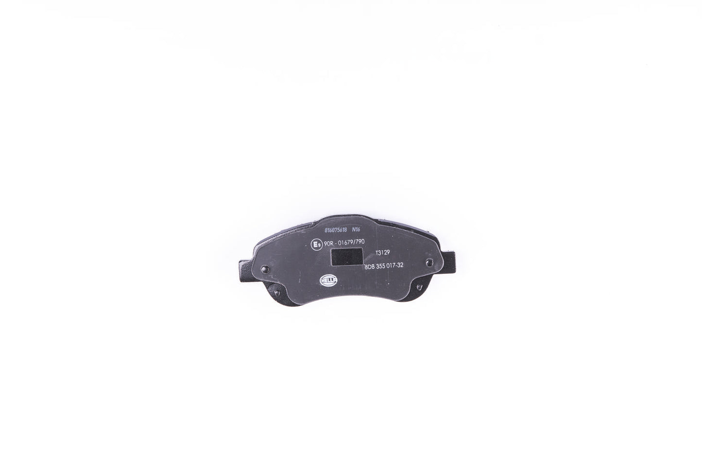 HELLA Brake pad set - T3129 - for e.g. TOYOTA 8DB355017-321