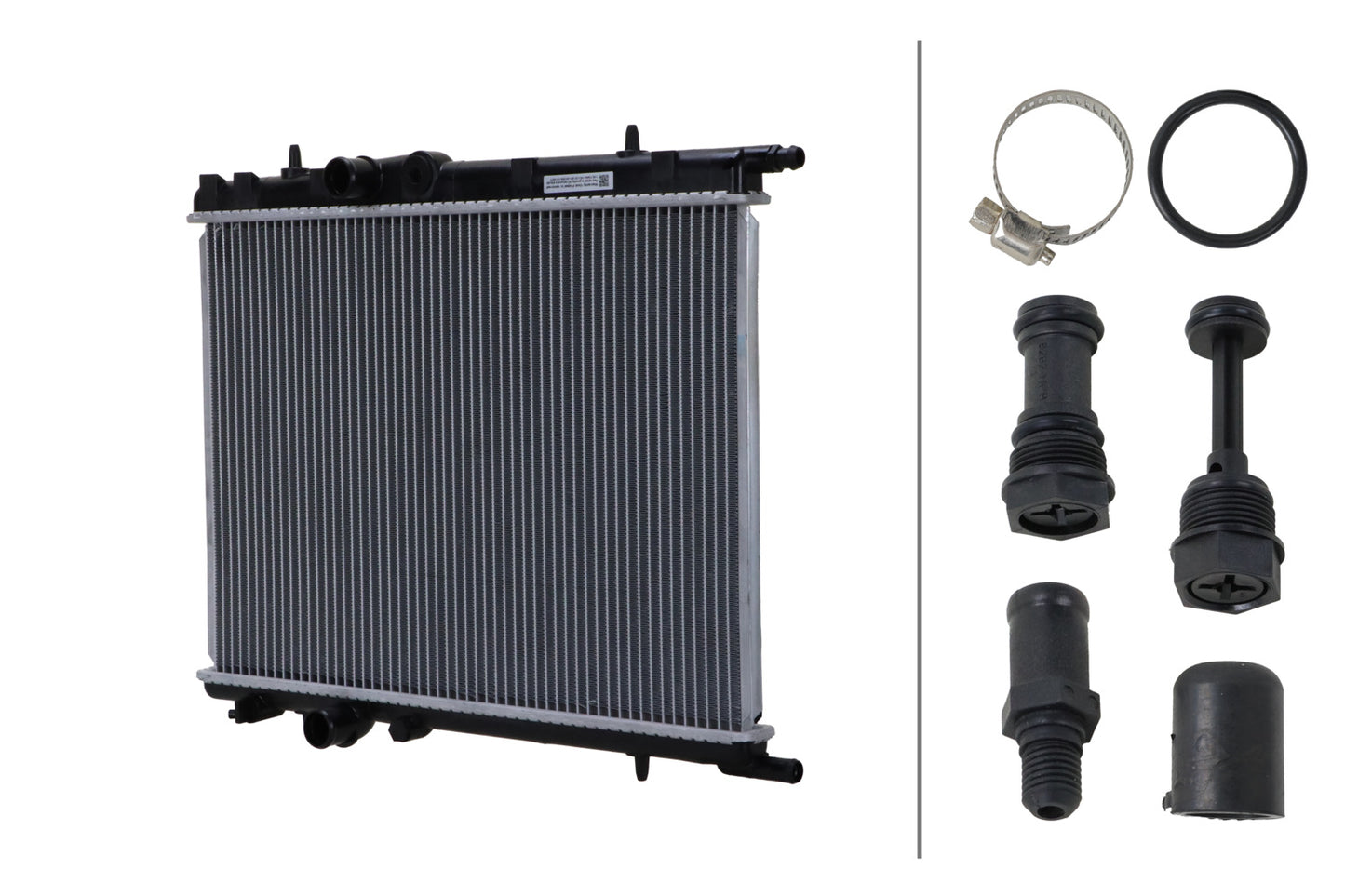 Hella Engine Coolant Radiator 8MK366302-691