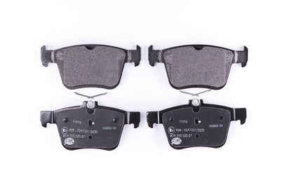 HELLA Brake pad set - T1976 - for e.g. AUDI / SEAT / SKODA / VOLKSWAGEN 8DB355020-271