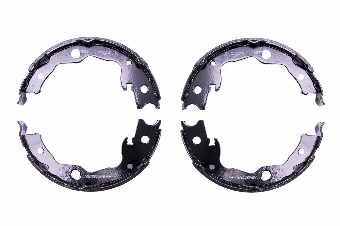 HELLA Brake Shoe Set, parking brake - H1682 - for e.g. INFINITI / LEXUS / NISSAN / REN 8DA355050-031
