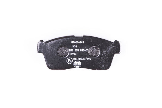 HELLA Brake pad set - T1933 - for e.g. MARUTI / NISSAN / SUZUKI 8DB355015-071
