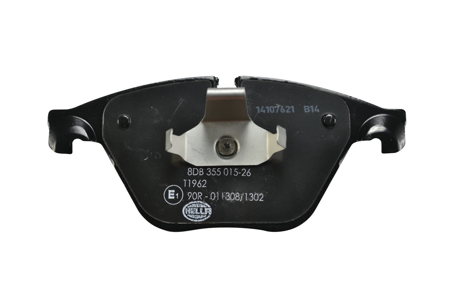 HELLA Brake pad set - T1962 - for e.g. BMW 8DB355015-261
