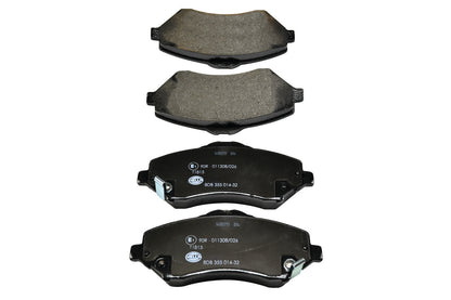 HELLA Brake pad set - T1815 - for e.g. CHRYSLER / DODGE / FIAT / JEEP / VW 8DB355014-321