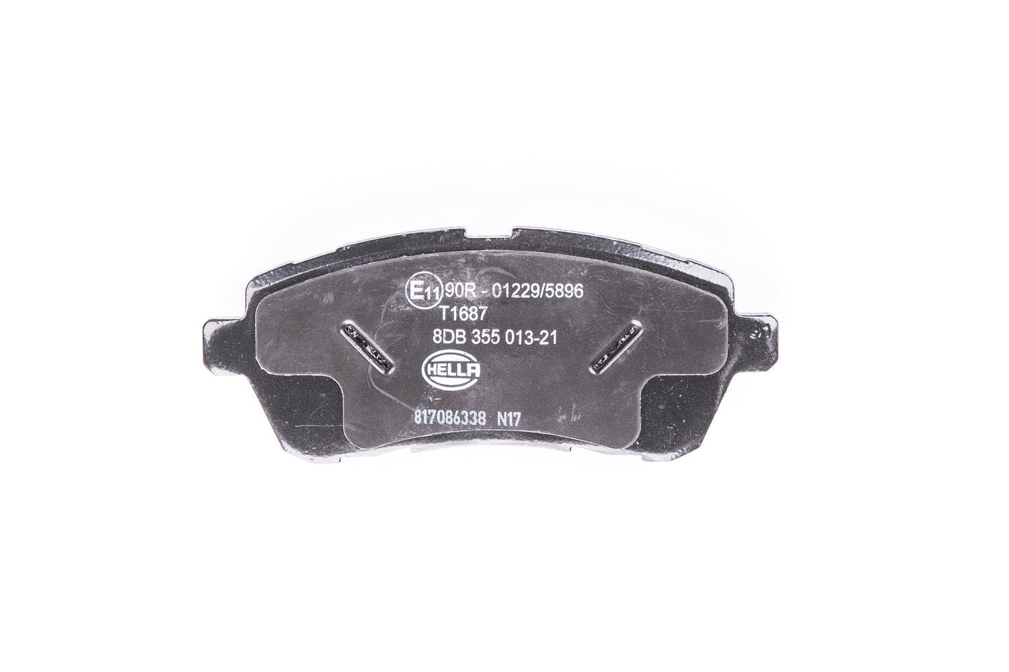 HELLA Brake pad set - T1687 - for e.g. FORD / TOYOTA 8DB355013-211