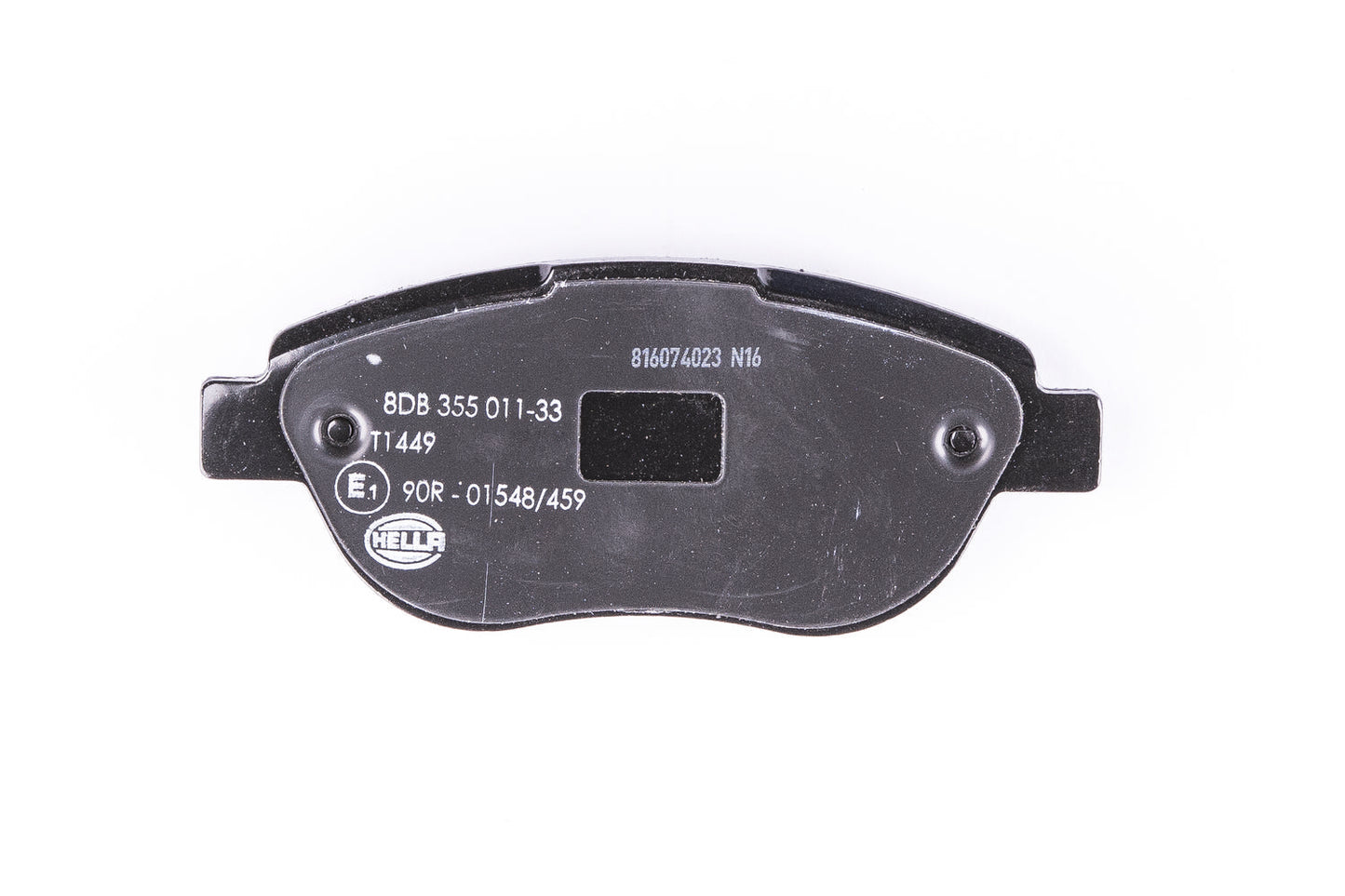 HELLA Brake pad set - T1449 - for e.g. CITROEN / FIAT / LANCIA / PEUGEOT 8DB355011-331