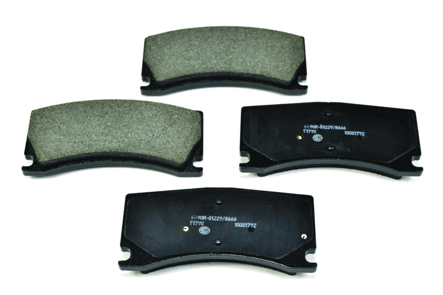 HELLA Brake pad set - T1790 - for e.g. JAGUAR / PEUGEOT 8DB355014-101