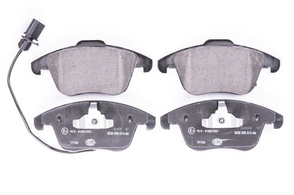 HELLA Brake pad set - T1760 - for e.g. AUDI 8DB355013-861