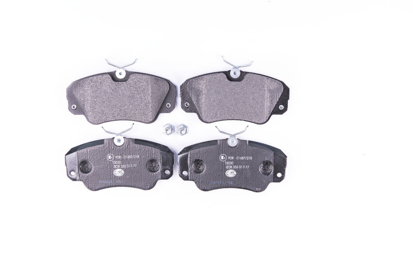 HELLA Brake pad set - T5030 - for e.g. CADILLAC / OPEL / VAUXHALL 8DB355017-771