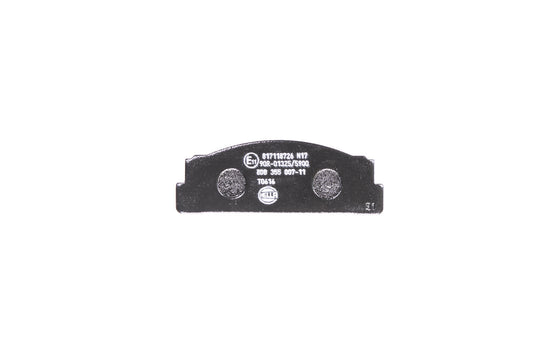 HELLA Brake pad set - T0616 - for e.g. AUTOBIANCHI / FIAT / FSO / INNOCENTI 8DB355007-111