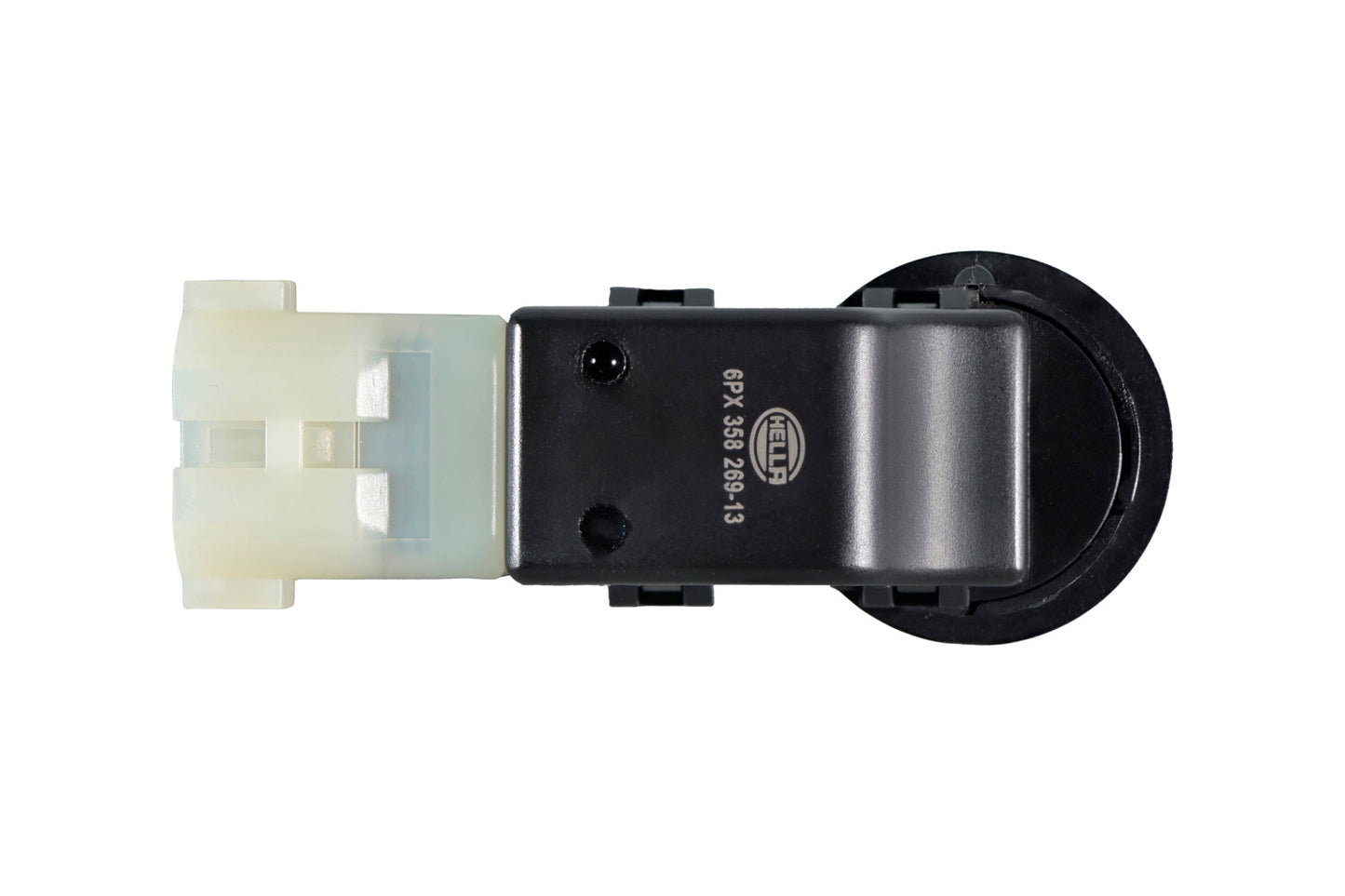 HELLA Sensor, park distance control - angled - 2-pin connector - Plugged 6PX358269-131