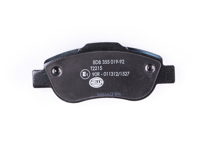 HELLA Brake pad set - T2215 - for e.g. FIAT / FORD 8DB355019-921