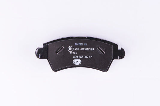 HELLA Brake pad set - T1295 - for e.g. CITROEN / PEUGEOT 8DB355009-871