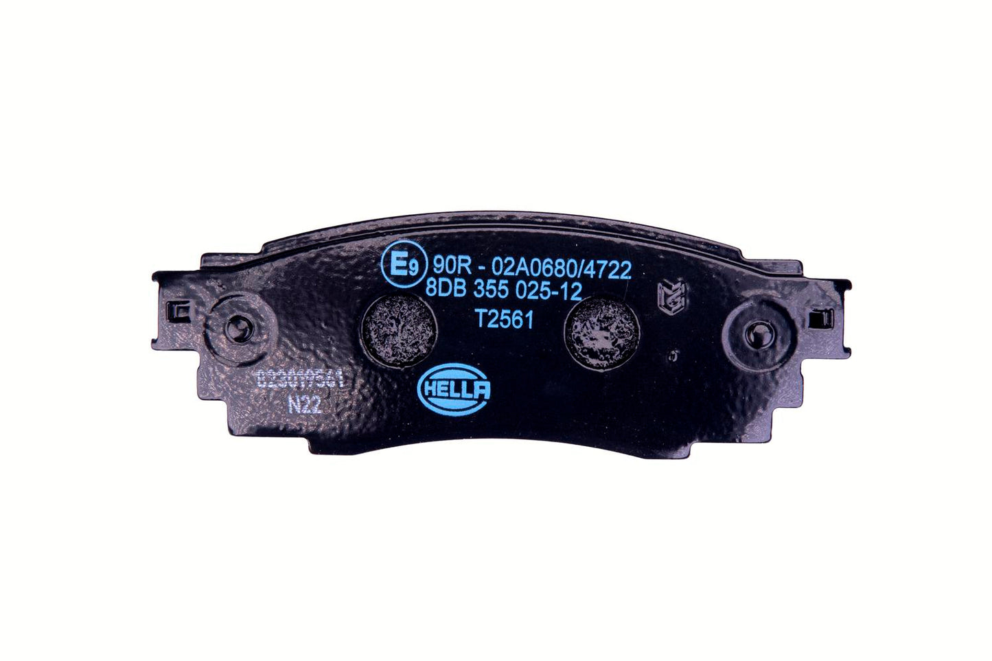 HELLA Brake pad set - T2561 - for e.g. LEXUS / TOYOTA 8DB355025-121